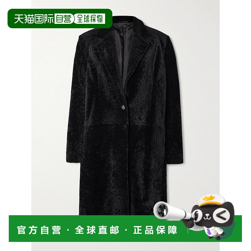 1h可退 香港直邮潮奢 toteme 女士 经典款毛羊皮大衣 261WRO0309L