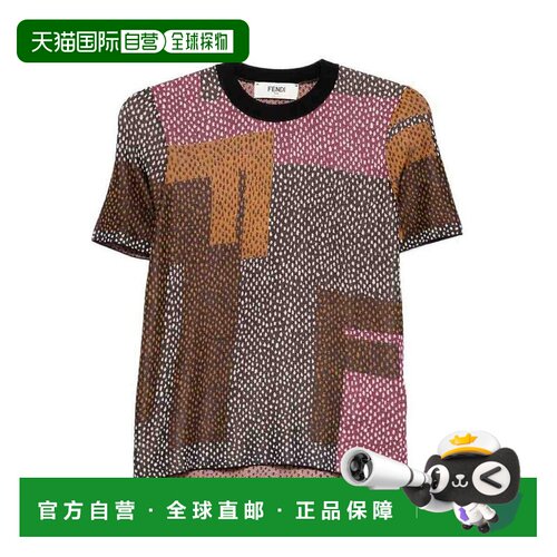 香港直邮FENDI 女士针织衫 FZXE42AW4EF0ZA0MULTICOLOUR SS2026