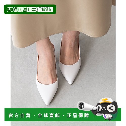 日本直邮Menue 台形跟带袢女鞋 高跟鞋黑色 ME8623BW02877