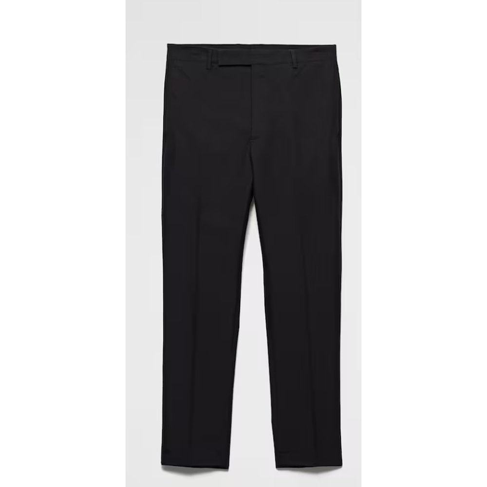 PRADA 男士休闲裤 UP0313SOOO16A6F0002 SS2025 黑色