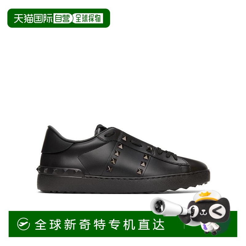 香港直邮Valentino 黑色徽标休闲运动鞋 XY2S0931BXE