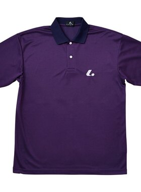日本直邮LUCENT Uni Polo 衫深紫色网球 XLP5098 短袖