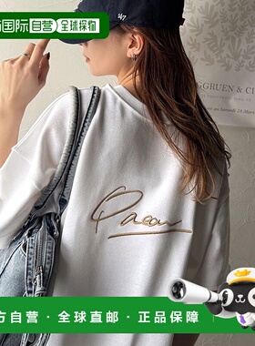 日本直邮Classical Elf 前后2面可用带绒毛胸口有PAEAN标志短袖T