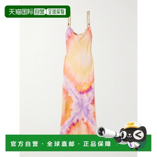 扎染连衣裙 1h可退 女士 Rabanne 25ECRO028PO0337 香港直邮潮奢