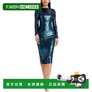 Emery Sheath Dress 自营Dress teal Population deep 美国 The