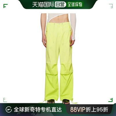 香港直邮潮奢 Dion Lee 男士 黄色 Sunfade 长裤 C2126S23