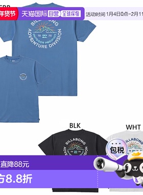 日本直邮Billabong 男士 Overfit Rockies T恤短袖休闲泳装BF01A2