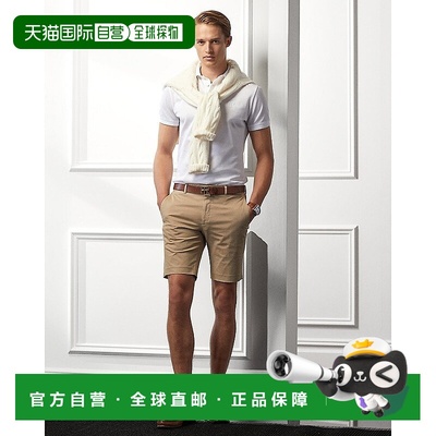 自营欧洲直邮RalphLauren拉夫劳伦PurpleLabel手工弹力斜纹棉布修