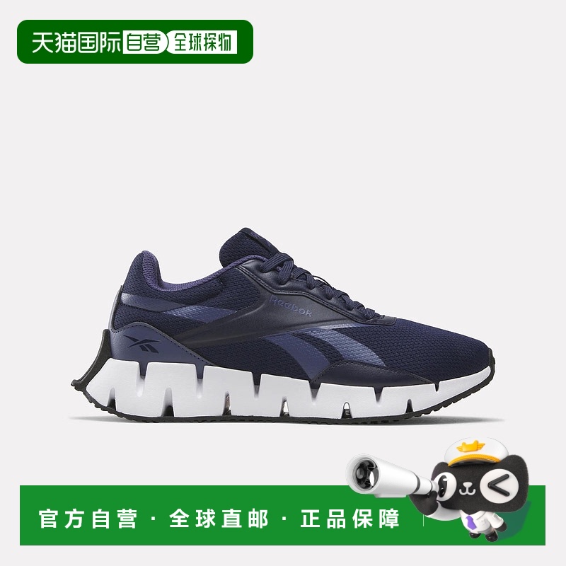 自营 reebokZig Dynamica STR Shoes - navy /twilight purple /c