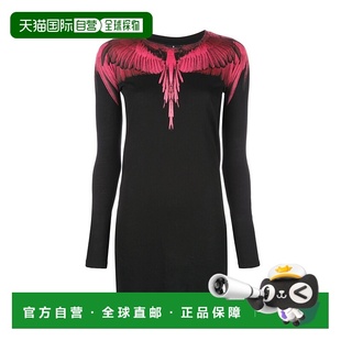 CWDB079S7022 黑色翅膀迷你连衣裙 香港直邮Marcelo Burlon