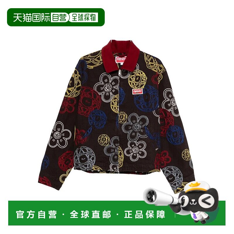 香港直邮KENZO 男士夹克 FF65BL1799G291 AW2025 棕色 Kenzo Oute