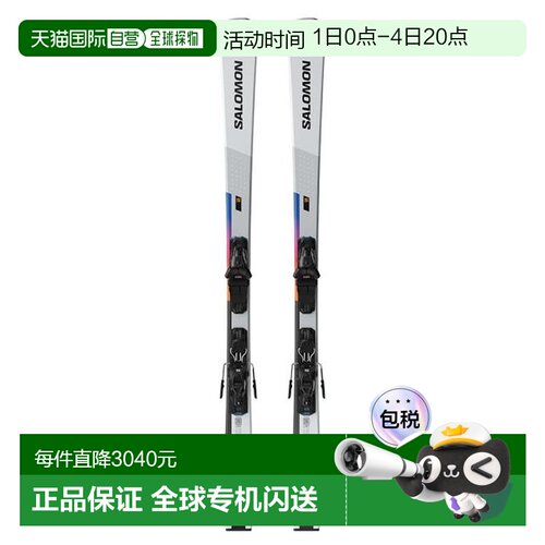 日本直邮SALOMON 滑雪板 26 S/MAX 4 + M10GW 滑雪板 [479235]