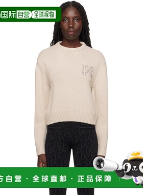 1h可退 香港直邮Palm Angels 棕榈天使 女士 灰白色 Monogram Stu