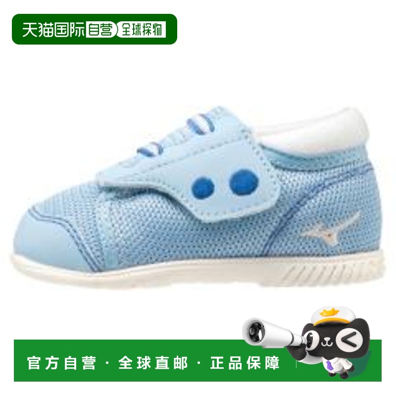 日本直邮Mizuno Premore 舒适百搭 防滑减震 低帮 学步鞋 浅蓝色