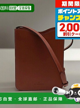 日本直邮IL BISONTE 单肩包 BCR325-PV0041-BW470 女式棕色