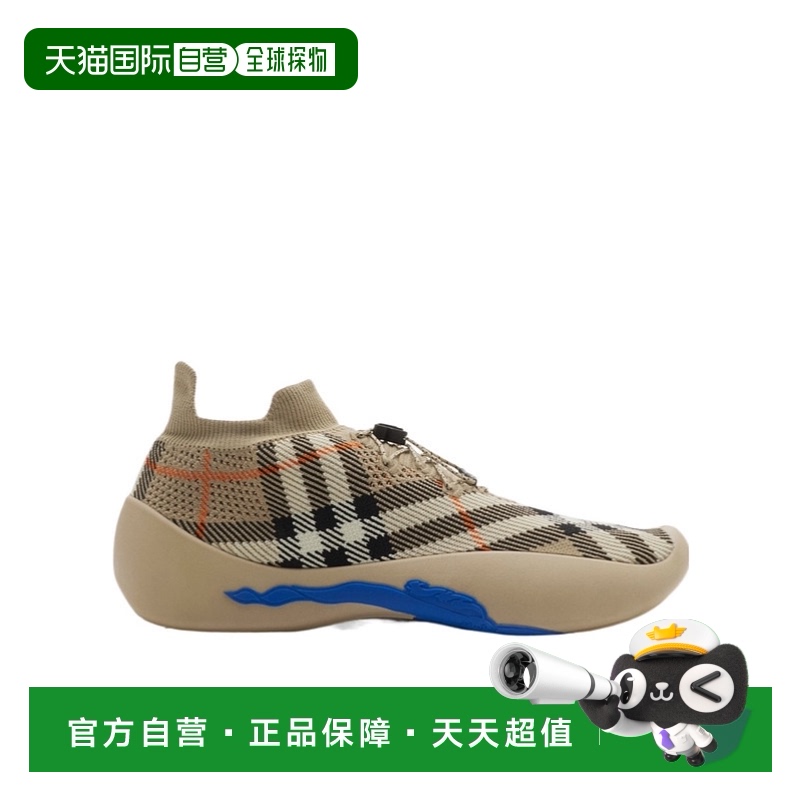 香港直邮Burberry Neptune格纹运动鞋 80993201博柏利情人礼物