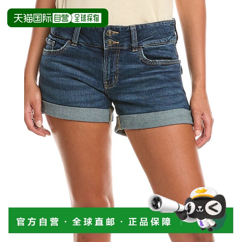 自营hudson jeansHUDSON牛仔裤红宝石中臀Rapture短裤-多色 美国