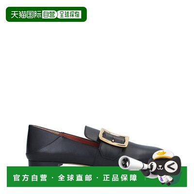 1h可退 香港直邮Bally 巴利 女士 乐福鞋 black黑色 舒适时尚