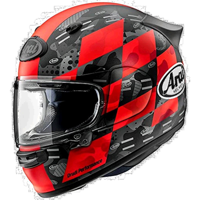 【日本直邮】Arai 全盔 ASTRO GX CHECKER 迷彩红AGX-CHRD-59 59-