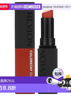 香港直邮Revlon,ColorStay 麂皮墨水唇膏，006 In The Money，0.0