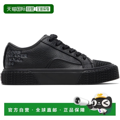 香港直邮Marc Jacobs 马克 雅可布 女士 黑色 The Leather 运动鞋
