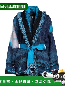 1h可退 香港直邮潮奢 Alanui 女士 针织开衫 green绿色 舒适时尚