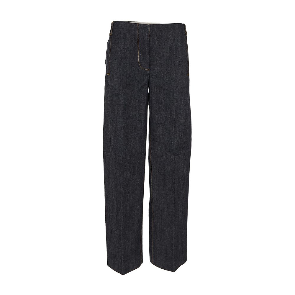 潮奢 Tory Burch 托里·伯奇 女士 腰带环牛仔裤 156192