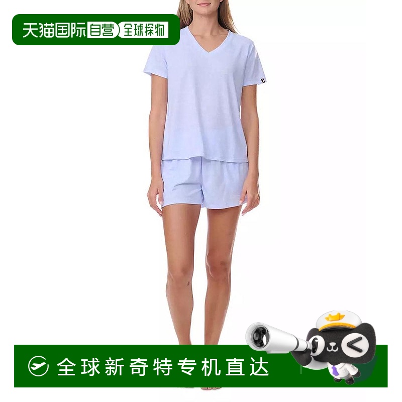 1h可退 【美国直邮】tommy hilfiger 女士 上装T恤睡衣短裤