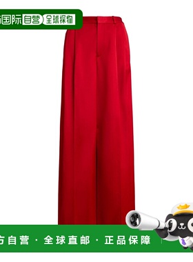 香港直邮Polo Ralph Lauren 阔腿褶皱长裤 211A90228高腰阔腿裤