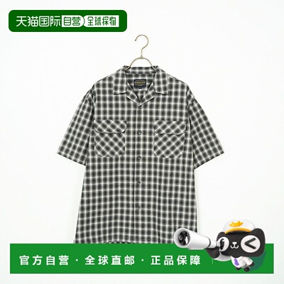 1h可退 日本直邮PENDLETON 男士格纹开领衬衫 5275-0003新款