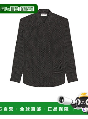 1h可退 香港直邮Saint Laurent 圣罗兰 男士 衬衫 646850Y301W