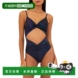 自营Beach Riot女式Aviva One Piece-闪闪发光的阴影 美国奥莱直