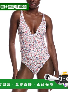 自营 Hutch Roxy One Piece-白色 美国奥莱直发泳衣