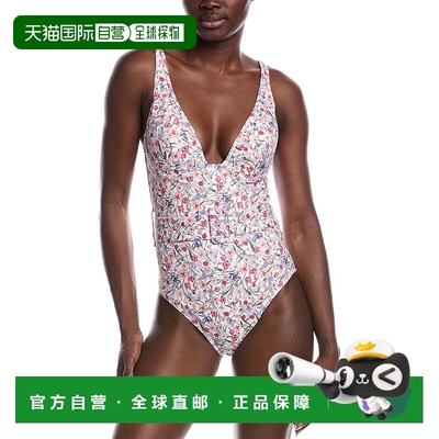 自营 Hutch Roxy One Piece-白色 美国奥莱直发泳衣