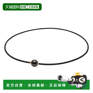 日本直邮法藤羽生结弦同款RAKUWA水溶钛颈环 金属球 黑/金 40cm