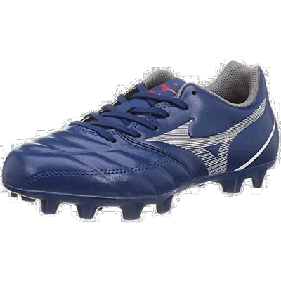 【日本直邮】Mizuno 足球鞋REBULA CUP SELECT Jr 藏青/白 19.0cm