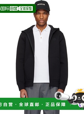 1h可退 香港直邮潮奢 Moncler 盟可睐 男士 黑色 Cotton & Neopre