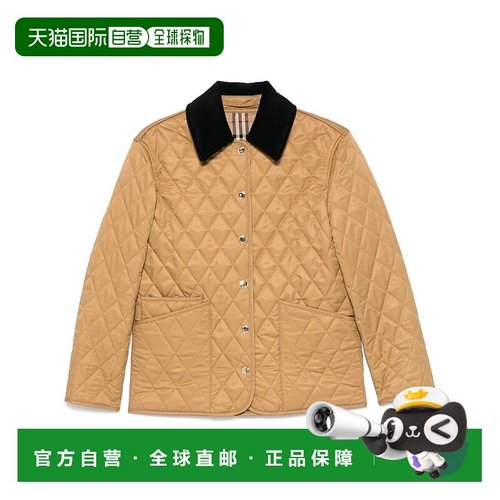 1h可退 香港直邮Burberry 巴宝莉 女士 DRANEFELD 绗缝套头上衣 8