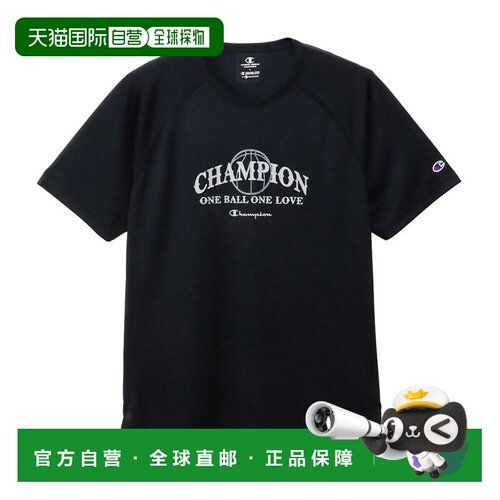 日本直邮Champion 冠军男士篮球运动短袖T恤C3EB311090