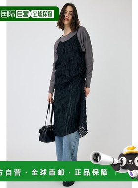 日本直邮MOUSSY SHEER FRILL 吊带连衣裙 [MO1164EW033426]