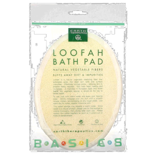 自营｜Earth Therapeutics丝瓜搓澡巾天然植物纤维细腻易用1只