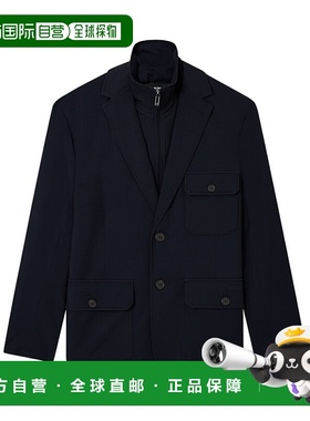 香港直邮Emporio Armani 长袖西装外套 EM003835AF18502阿玛尼