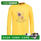 香港直邮Paul 男士 1h可退 Shark 保罗与鲨鱼 T恤 yellow黄色