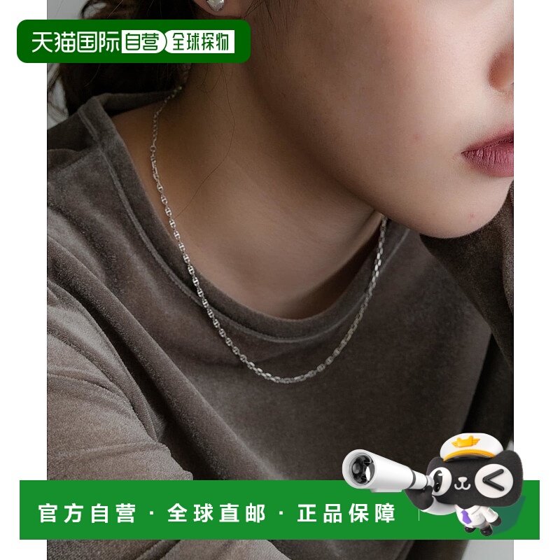 1h可退 日本直邮SMELLY so' 女士 Marina 系列短款项链 SILVER925