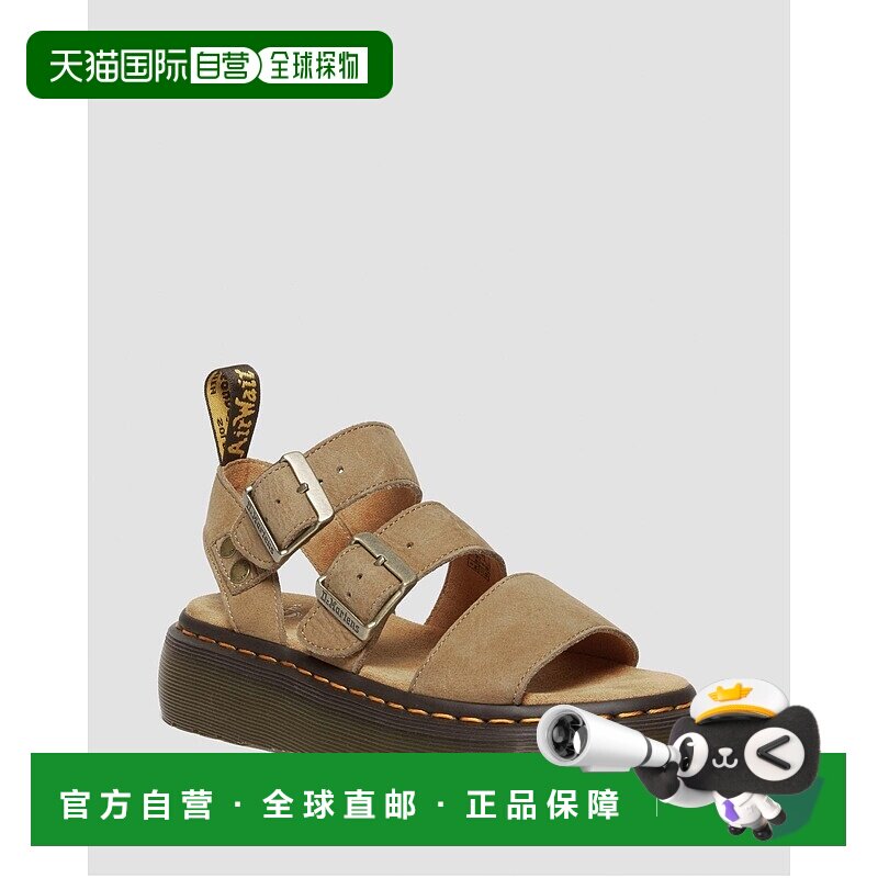 自营欧洲直邮DrMartens马丁大夫 Gryphon女士Tumbled Nubuck厚底