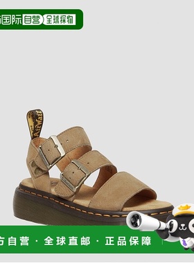 自营欧洲直邮DrMartens马丁大夫 Gryphon女士Tumbled Nubuck厚底