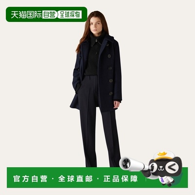 自营欧洲直邮Loro Piana 女士黑色婴儿羊绒毛衣