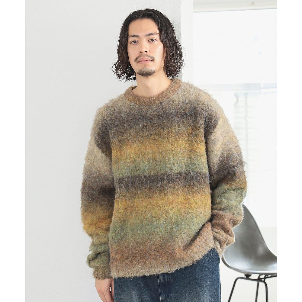 B:MING by BEAMS 男士渐变色针织衫 92150344147