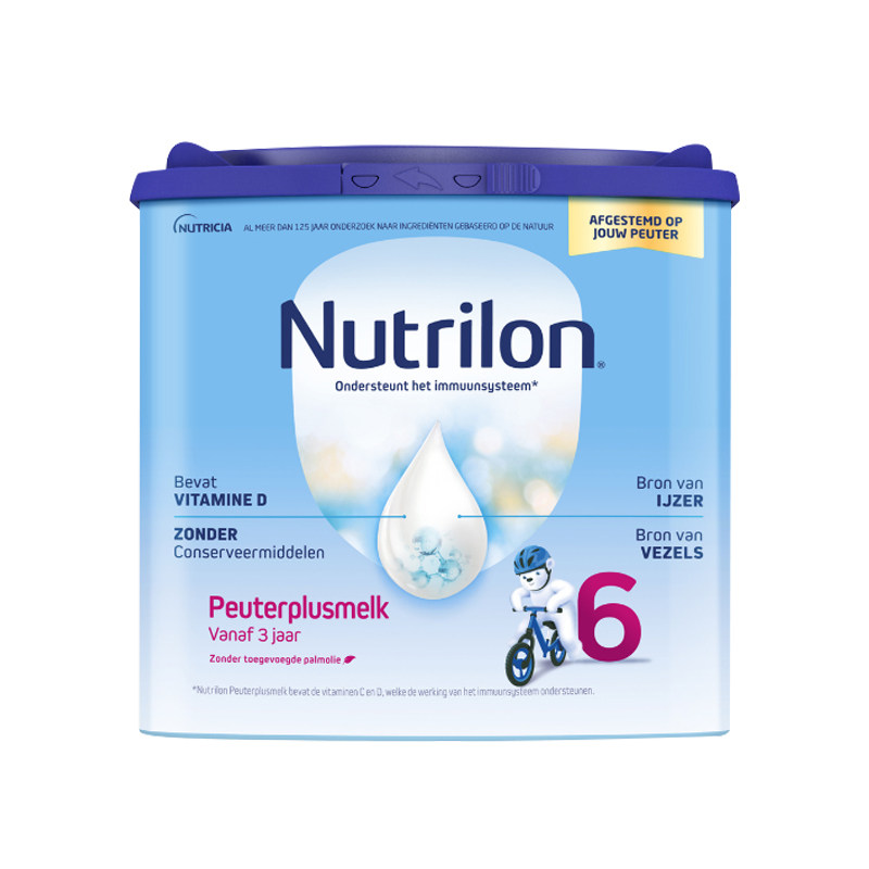 欧洲直邮nutrilon诺优能荷兰牛栏6段婴幼儿童成长奶粉3-7岁*6罐