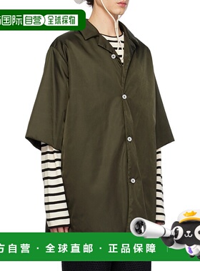 香港直邮Jil Sander 翻领短袖衬衫 J22BN0195-J70147